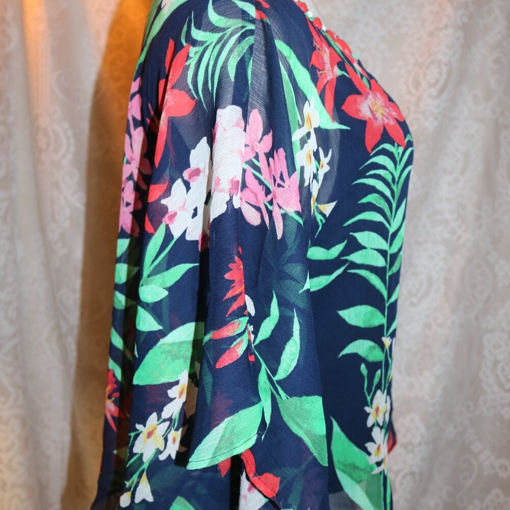 Ruby Rd petite small 2 tops layered look pretty - Picture 3 of 11